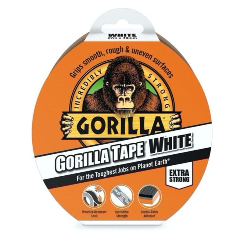 Gorilla Tape White – 27m White
