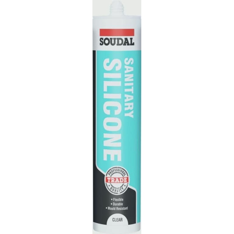 Soudal Sanitary Silicone 300ml – White