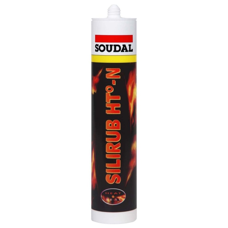 Soudal Silirub Ht-N Black – 310ml cartridge