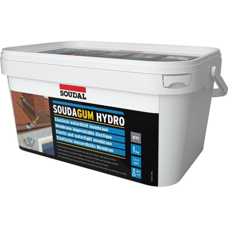Soudal Soudagum Hydro Waterproof Coating Kit – 1kg