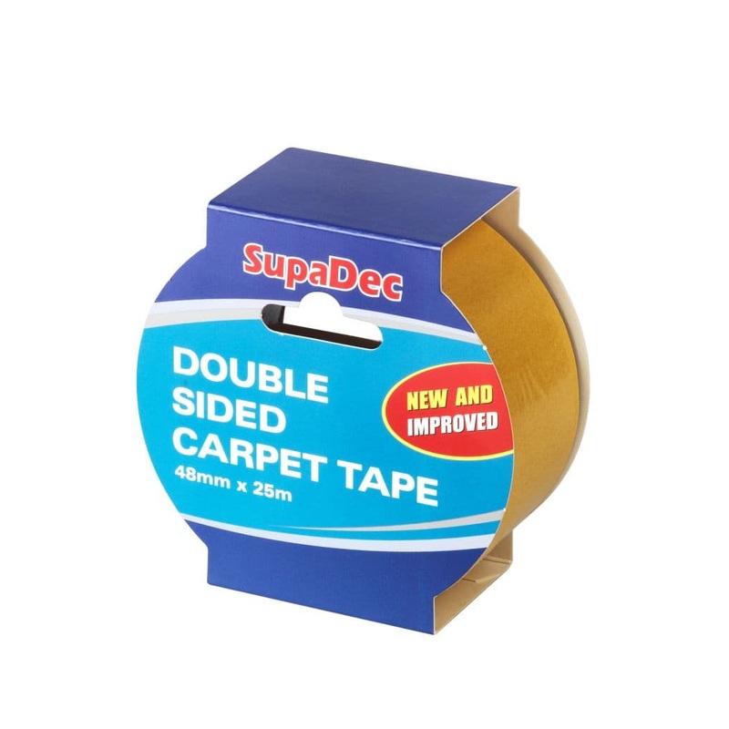 SupaDec Double Sided Carpet Tape – 48mm x 25m