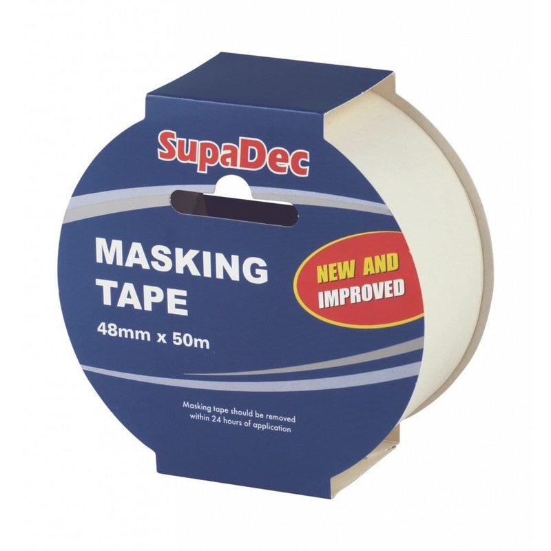SupaDec Masking Tape – 48mm x 50m