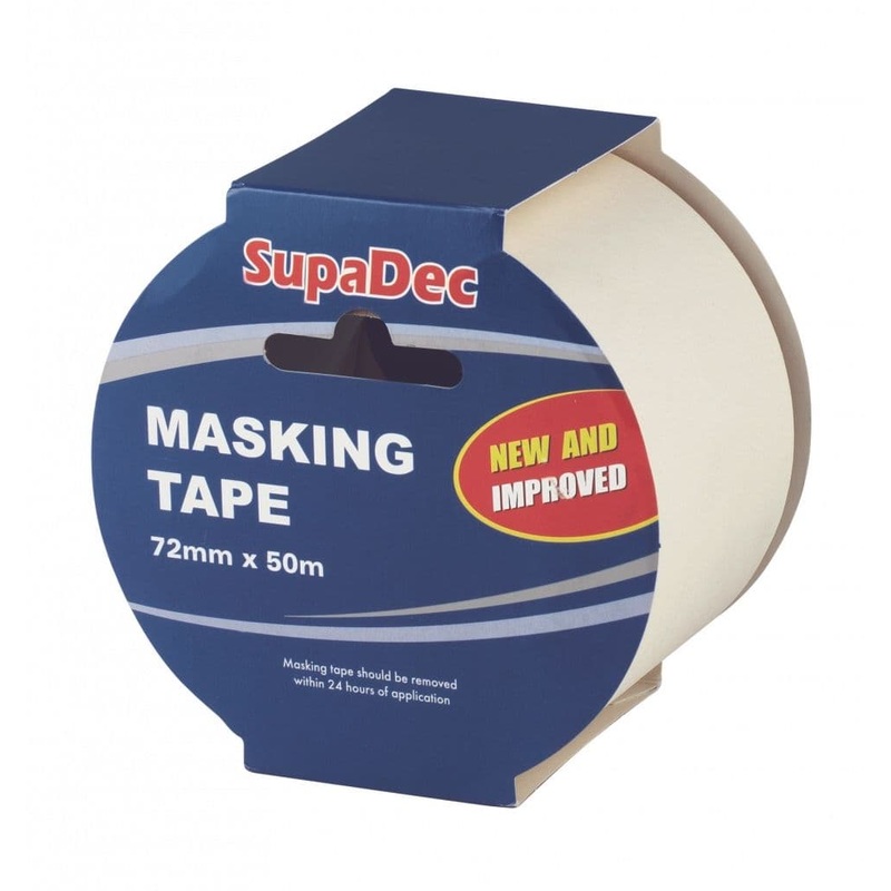 SupaDec Masking Tape – 72mm x 50m