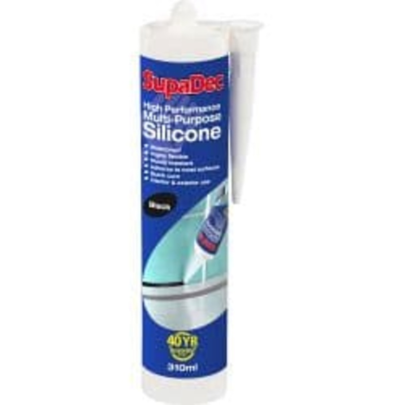 SupaDec Multi Purpose Silicone – 300ml Black
