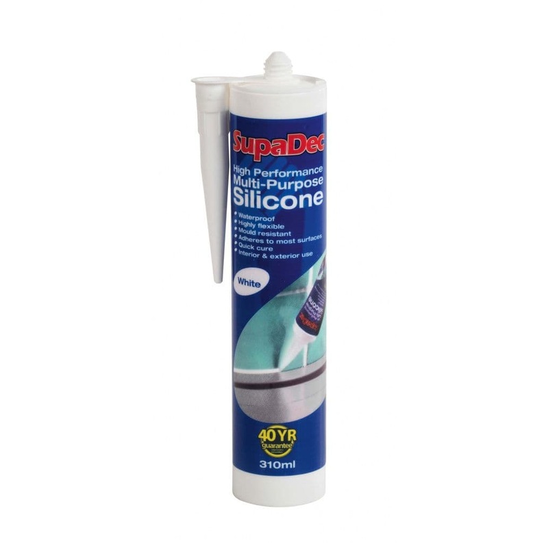 SupaDec Multi Purpose Silicone – 300ml White