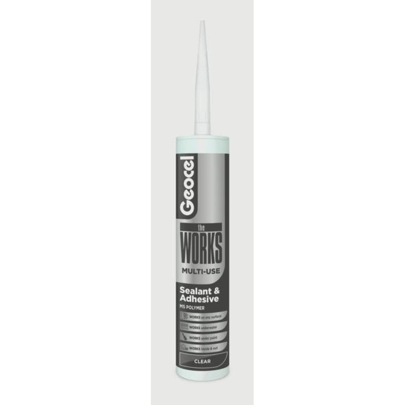theWORKS Multi-Use Sealant & Adhesive – Grey