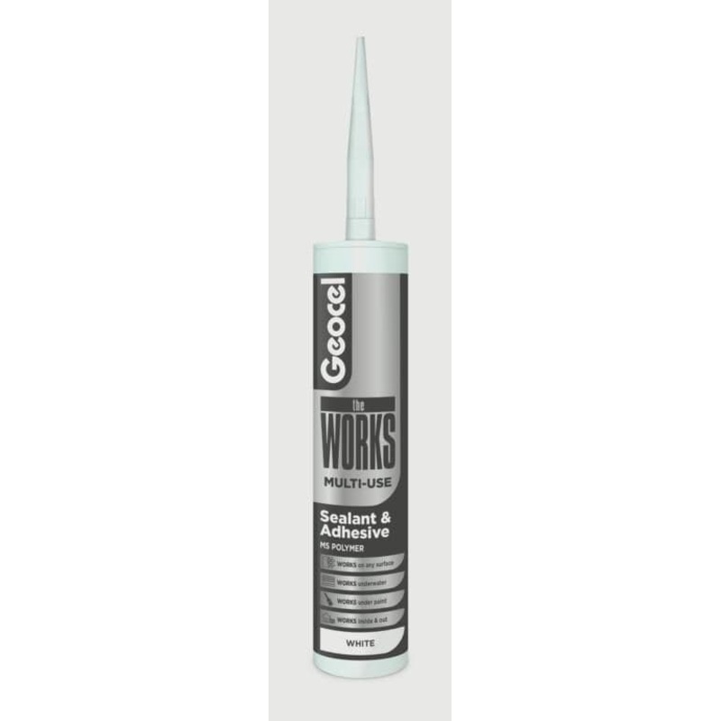 theWORKS Multi-Use Sealant & Adhesive – White