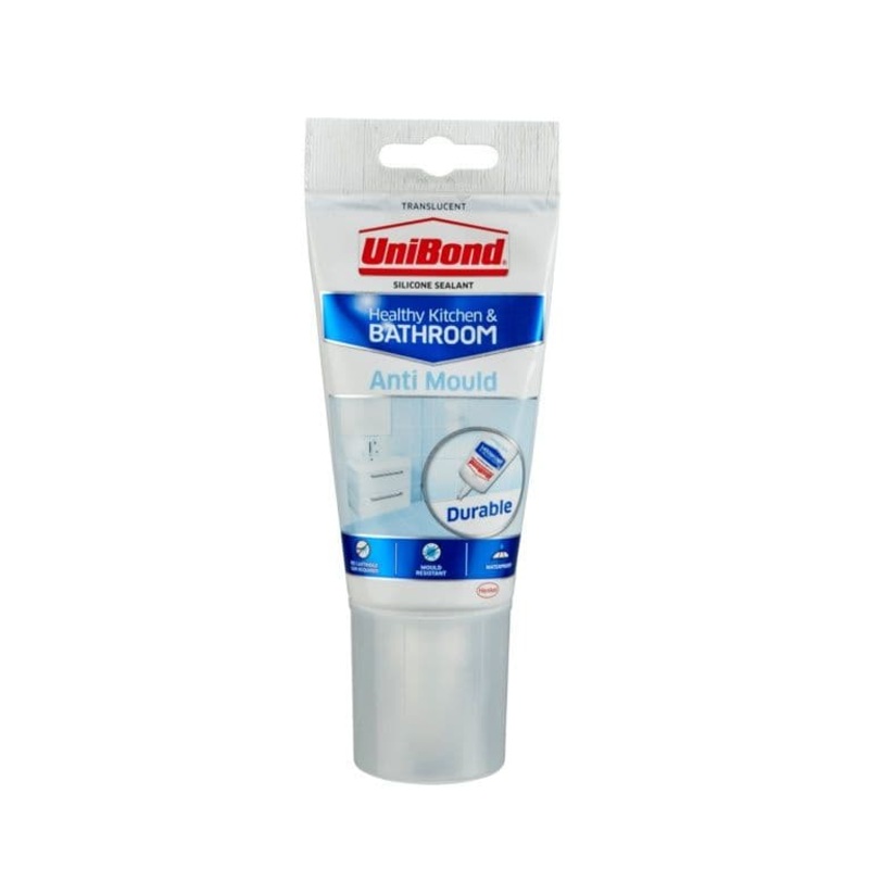 UniBond Anti Mould Kitchen & Bathroom Tube – 150ml Clear