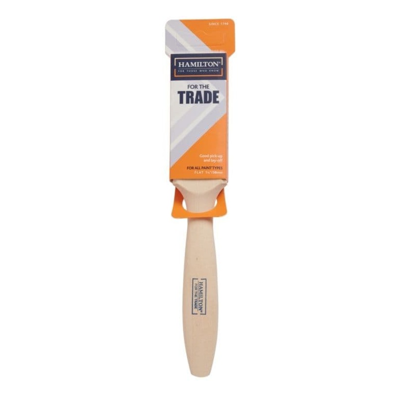 Hamilton For The Trade Fine Tip Flat Brush – 1.5