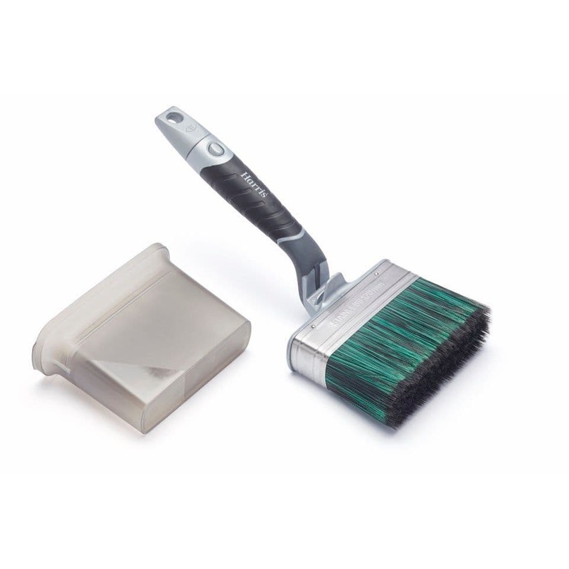 Harris Ultimate Shed & Fence Swan Neck Paint Brush – 120mm