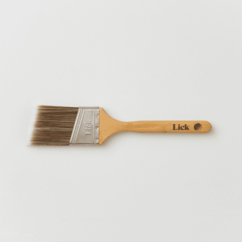 LickTools Eco Bamboo Handle Angle Sash Brush – 2.5