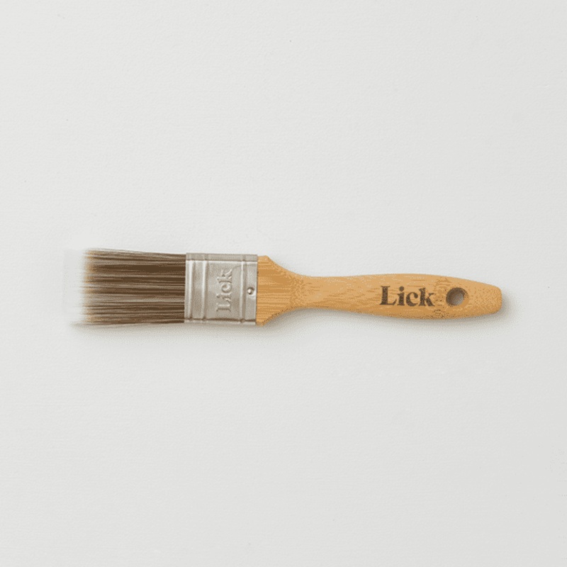 LickTools Eco Bamboo Handle Flat Brush – 1.5