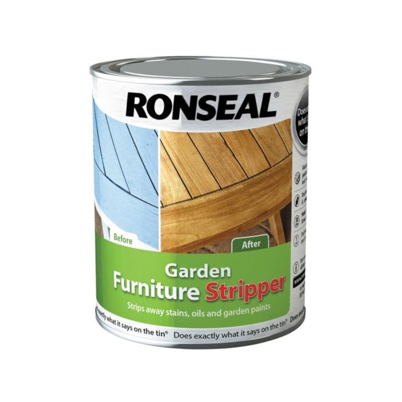 Ronseal Garden Furniture Stripper 750ml – Clear