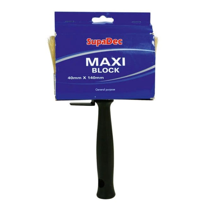SupaDec MAXI Block Brush – 40mm x 140mm