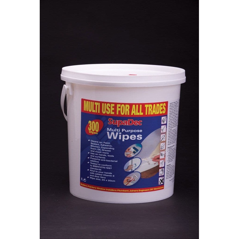 SupaDec Multi Purpose Wipes – Pack 300