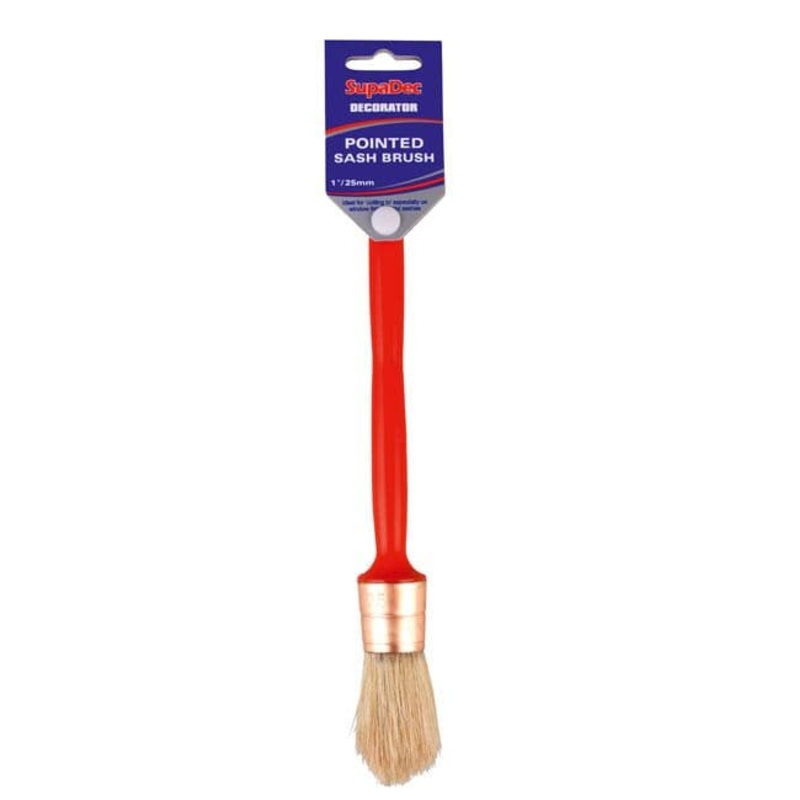 SupaDec Pointed Sash Brush – 25mm