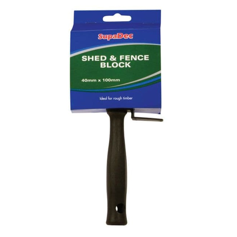 SupaDec Shed & Fence Block Brush – 4/100mm