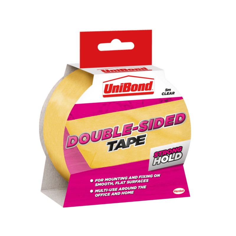 UniBond Double Sided Tape – 38mm x 5m