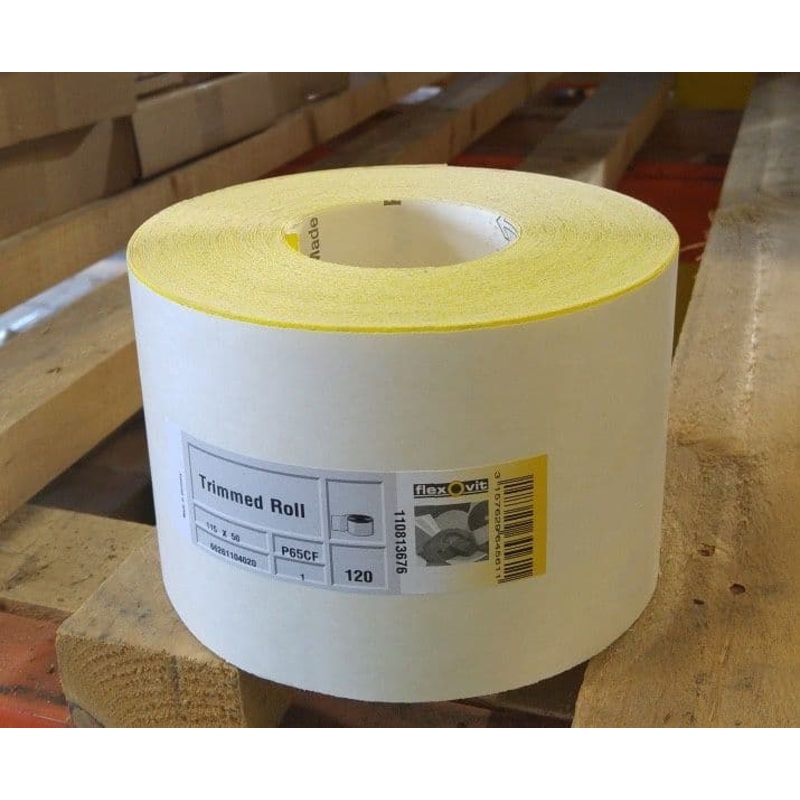 Flexovit Sanding Rolls 115x50m – P120