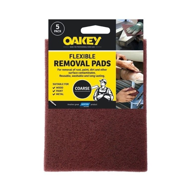 Oakey Paint & Varnish Removal Pad – Pack 5