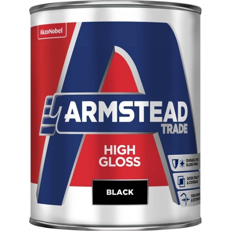 Armstead Trade High Gloss 1L – Black
