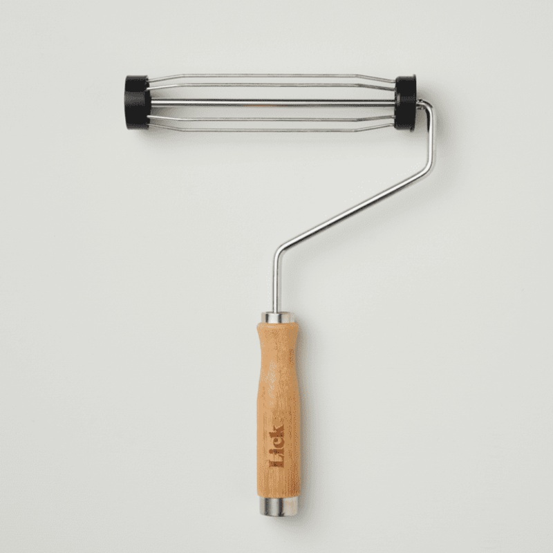 LickTools Eco Bamboo Handle Roller Frame – 9