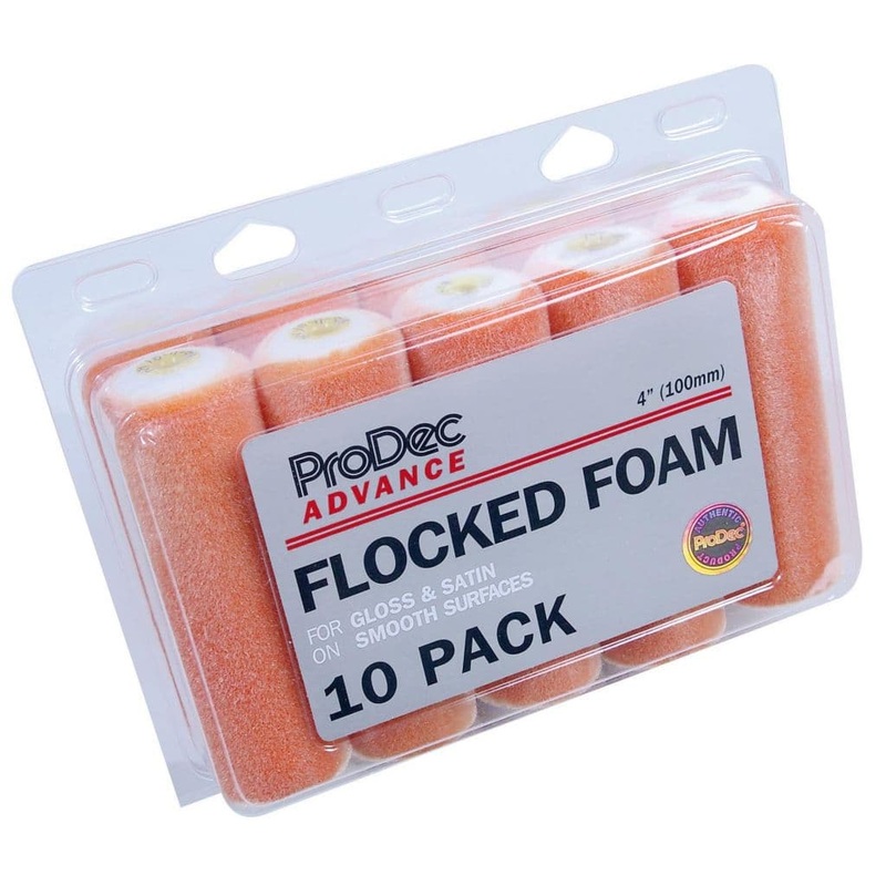 ProDec Advance 4 Flock Mini Rollers – Pack 10