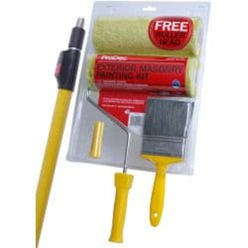 Rodo Twin Head Masonry Kit & Pole – 9