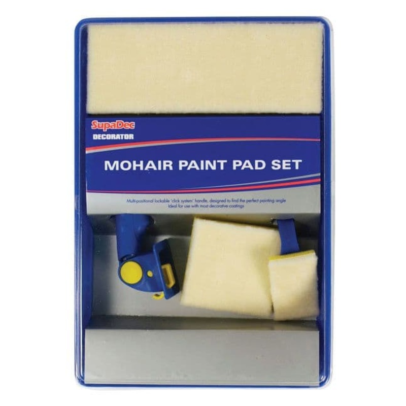 SupaDec Decorator Mohair Paint Pad Refill – 5 Piece