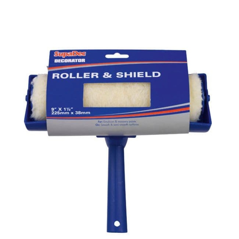 SupaDec Decorator Roller & Shield – 9 x 1.5 / 225mm x 38mm