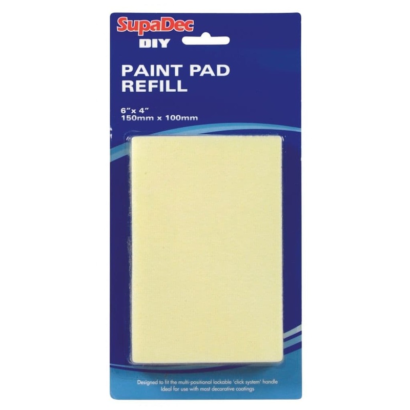 SupaDec DIY Paint Pad Refill – 6×4
