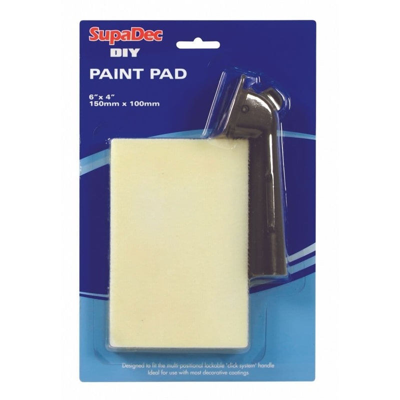 SupaDec DIY Paint Pad with Handle – 6×4