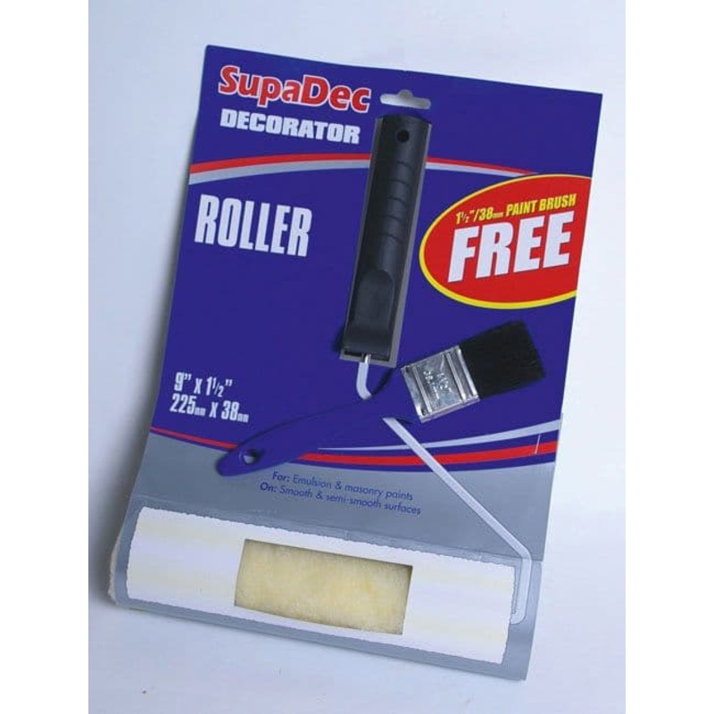 SupaDec Roller – 9 x 1.5 / 225mm x 38mm