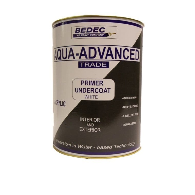 Bedec Aqua Advanced Primer Undercoat 5L – Dark Grey
