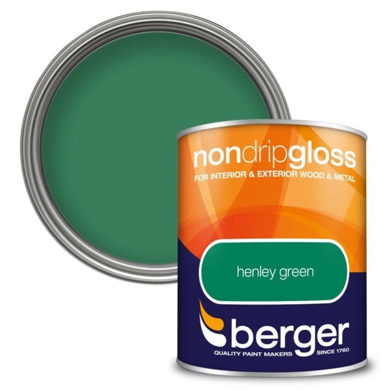 Berger Non Drip Gloss 750ml – Henley Green