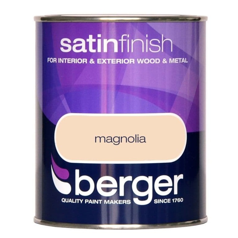 Berger Satin Sheen 750ml – Magnolia