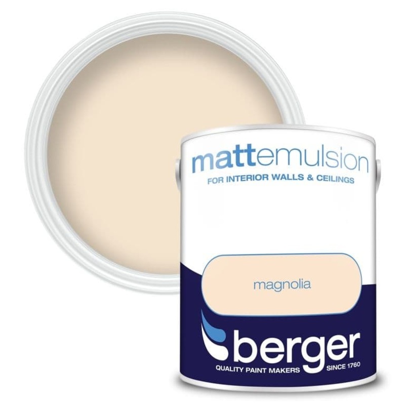 Berger Vinyl Matt 5L – Magnolia