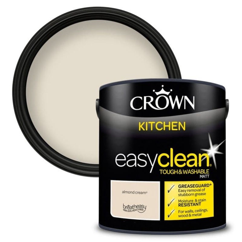 Crown Easyclean Kitchen Matt 2.5L – Almond Cream