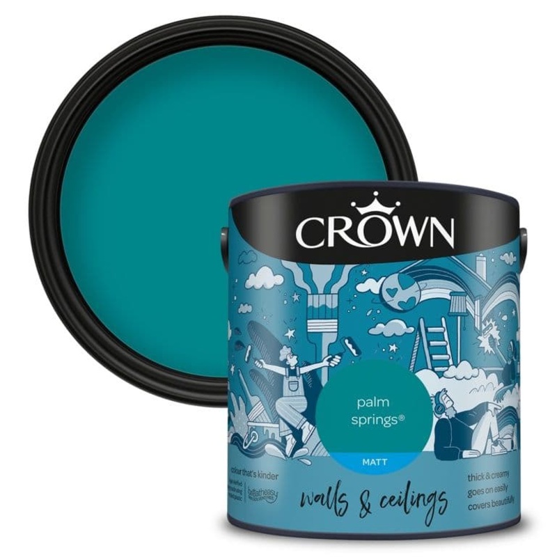 Crown Walls & Ceilings Matt 2.5L – Palm Springs
