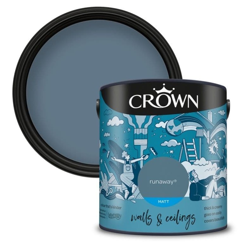 Crown Walls & Ceilings Matt  2.5L – Runaway