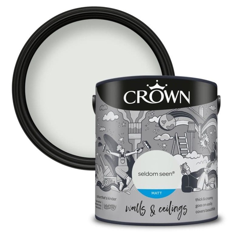 Crown Walls & Ceilings Matt  2.5L – Seldom Seen