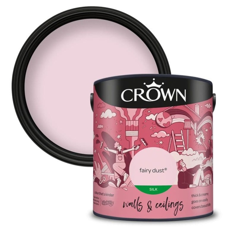 Crown Walls & Ceilings Silk 2.5L – Fairy Dust