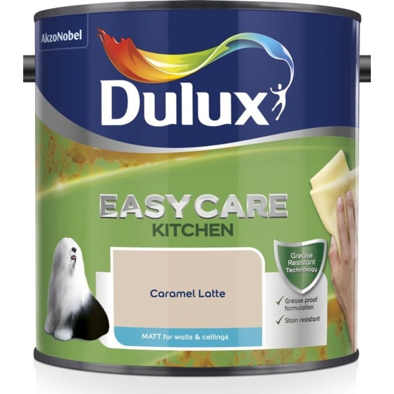 Dulux Easycare Kitchen Matt 2.5L – Caramel Latte