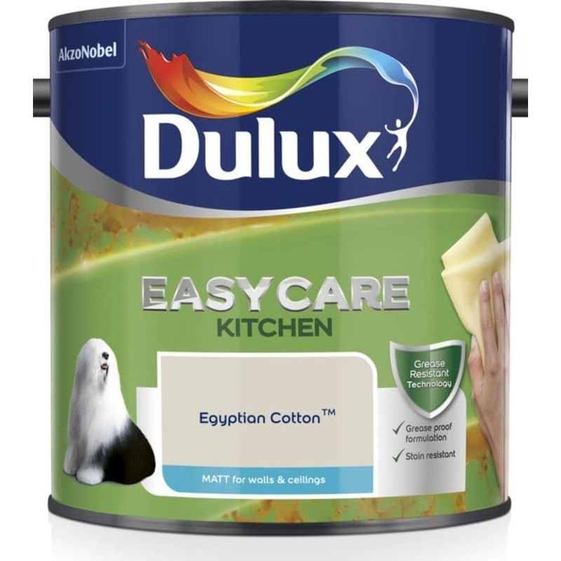 Dulux Easycare Kitchen Matt 2.5L – Egyptian Cotton
