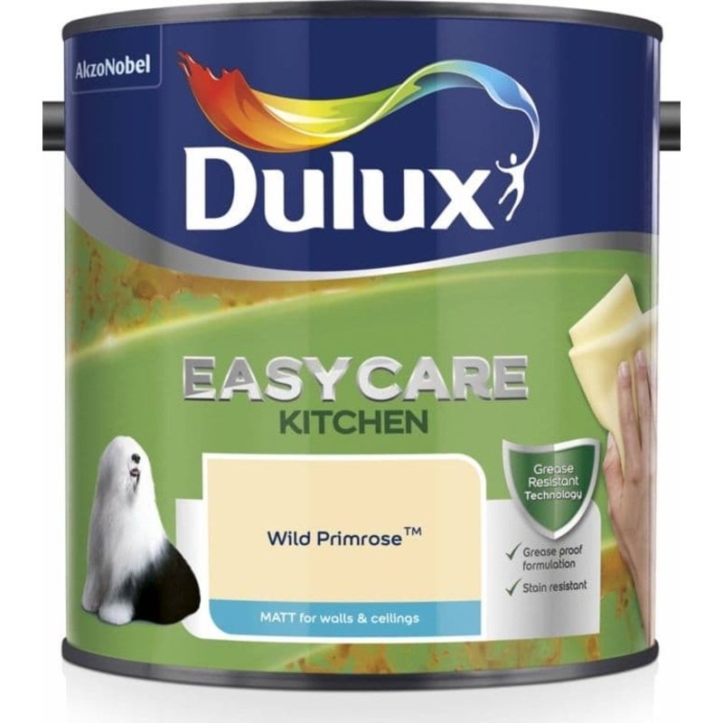 Dulux Easycare Kitchen Matt 2.5L – Wild Primrose