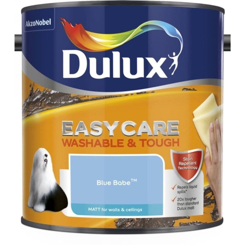Dulux Easycare Matt 2.5L – Blue Babe