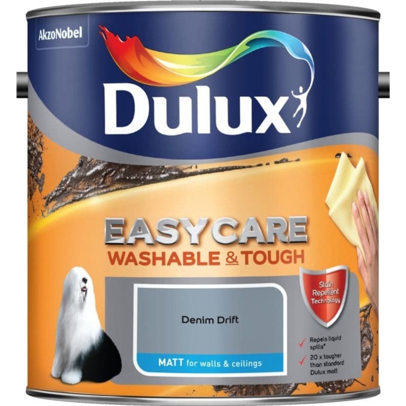 Dulux Easycare Matt 2.5L – Denim Drift