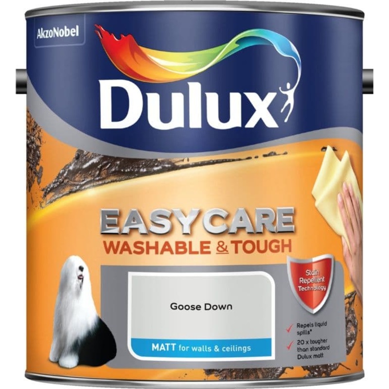 Dulux Easycare Matt 2.5L – Goose Down