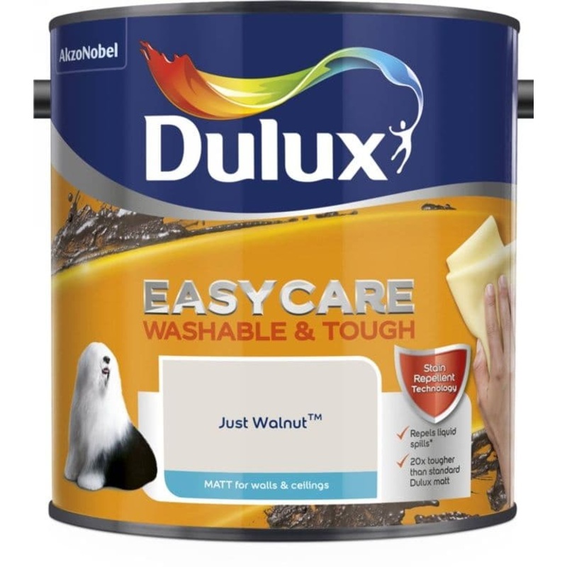 Dulux Easycare Matt 2.5L – Just Walnut