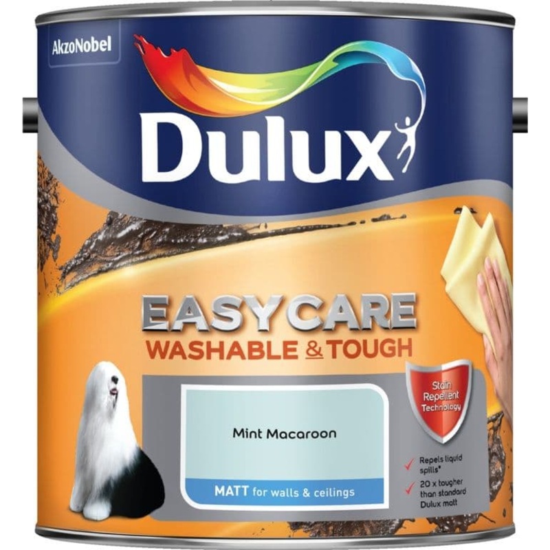 Dulux Easycare Matt 2.5L – Mint Macaroon